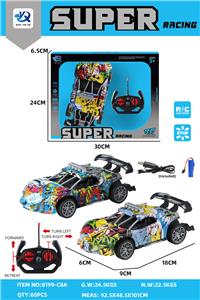 四通遥控涂鸦布加迪跑车 - OBL10247630