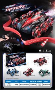 2.4G 六轮特技车带灯光 音乐 喷雾（车身包电900毫安） - OBL10247795