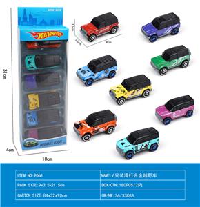 6只装滑行合金越野车 - OBL10248445