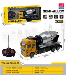 四通遥控合金拖头车(工程搅拌车） - OBL10248720