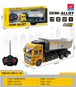 四通遥控合金拖头车(工程运输车） - OBL10248721