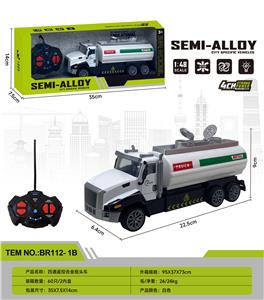 四通遥控合金拖头车(油罐车） - OBL10248723