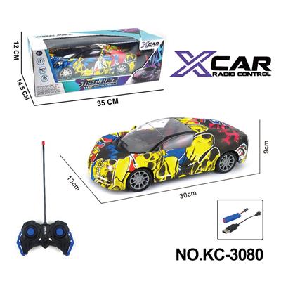 1:12四通遥控布加迪带前灯（包电） - OBL10248803