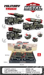 合金惯性军事车 - OBL10251444