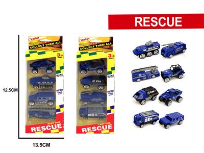 4只滑行警察车仔 - OBL10251863