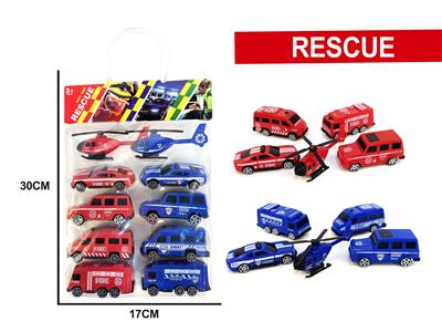 10只滑行消防+警车 - OBL10251868