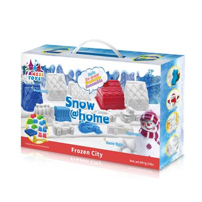 907克雪+9个模具+1个雪人夹模具+1个带盖托盘 - OBL10252261