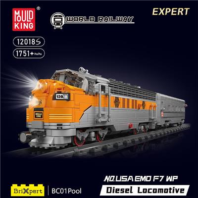USAEMD F7 WP内燃机车
（全英版） - OBL10252386