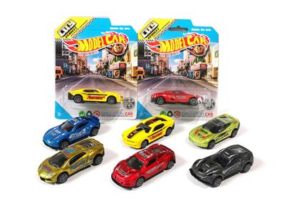 合金车1:64回力跑车
  6款混装 - OBL10252700