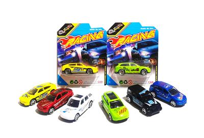 合金车1:64 城市SUV车滑行功能
 6款混装 - OBL10252703