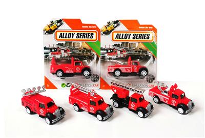 合金车1:64合金消防回力车套装
4款混装 - OBL10252709