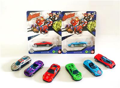 复仇者联盟合金车1:64滑行车
6款混装 - OBL10252718