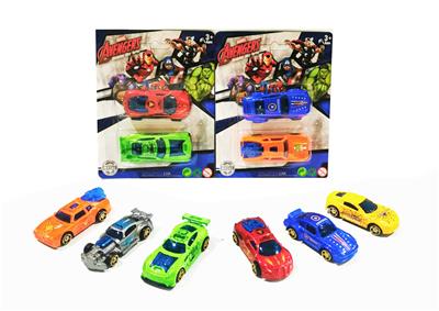 复仇者联盟合金车1:64滑行车  2只装
3款混装 - OBL10252725