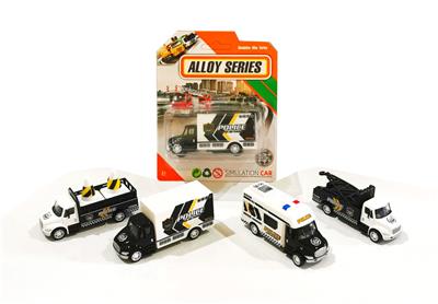 合金车1:64合金城市警察回力车
4款混装 - OBL10252746