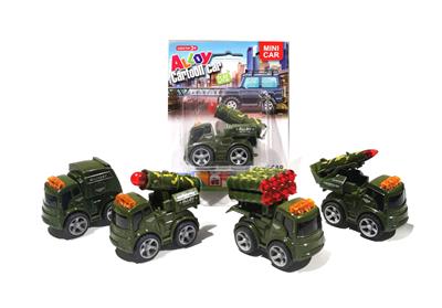 Q版合金车1:64合金军事回力车
4款混装 - OBL10252758