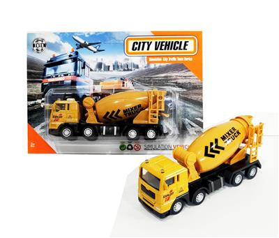 1:32合金车  回力工程搅拌车 - OBL10252764