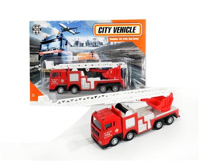 1:32合金车  回力消防云梯车 - OBL10252766