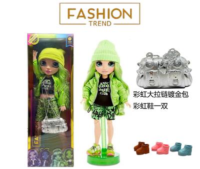  OMG.LOL系列蕾丝发光盒12D真眼珠硬吹瓶真眼珠带灯光音乐主题曲32寸吹瓶彩虹大宝贝 - OBL10252801