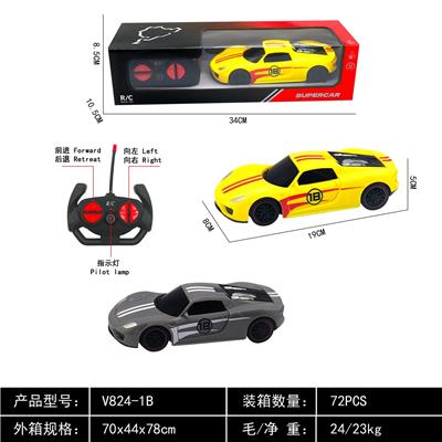 1:24保时捷赛车款四通遥控车 - OBL10253218