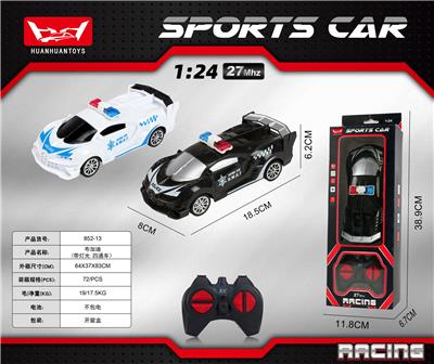 1：24布加迪警车（带灯光四通车） - OBL10253728