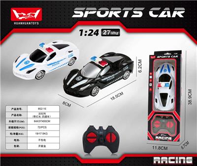 1：24法拉利警车（带灯光四通车） - OBL10253730