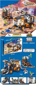 航天系列组合小颗粒积木场景(435+PCS大盒装)内置步骤分包 - OBL10254120