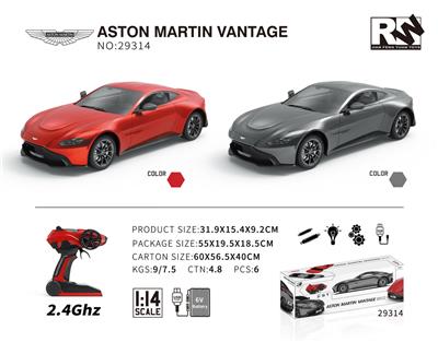1：14 ASTON MARTIN VANTAGE(阿斯顿马丁授权遥控车）2.4G - OBL10254718