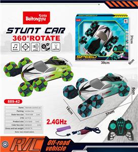 六轮十一通漂移特技车（包电） - OBL10254958