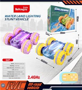 灯光水陆两栖特技车(单遥控) - OBL10255048