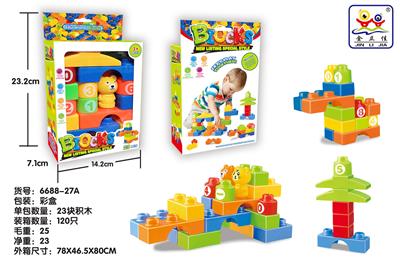 益智拼装积木（23PCS） - OBL10256465