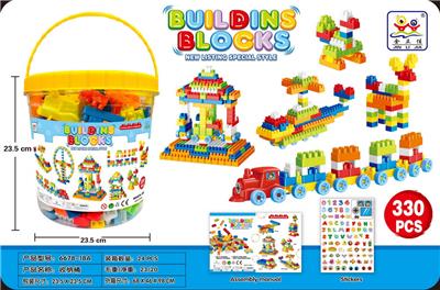 益智交通工具DIY积木330PCS - OBL10256533