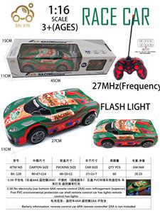 1:16 不包电（车底4AA 遥控器2AA） 不侵权 （超级跑车） 五通 PVC环保车壳遥控车 车有灯光 遥控器有灯光 - OBL10257210