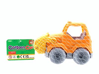 卡通滑行推土工程车 - OBL10257916
