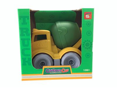 15CM卡通滑行搅拌工程车 - OBL10257919