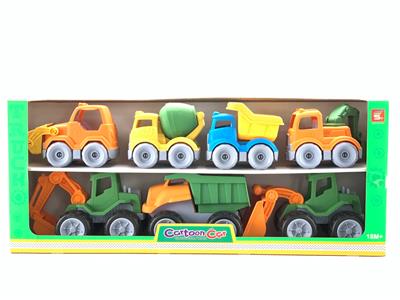 卡通滑行车套装7PCS/PDQ - OBL10257941