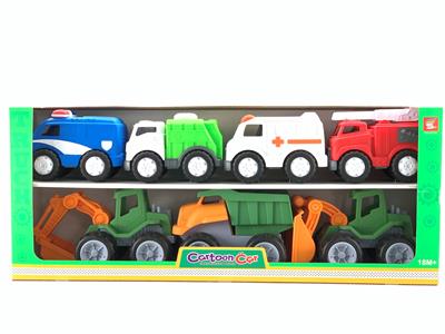 卡通滑行车套装7PCS/PDQ - OBL10257942