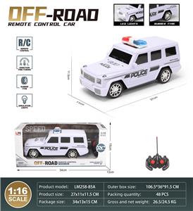 四通遥控警车带灯光
1:16遥控模型车 - OBL10259705
