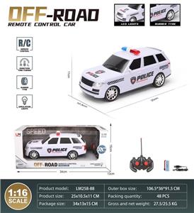 四通遥控警车带灯光
1:16遥控模型车 - OBL10259710