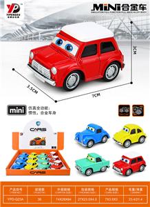 合金老爷车Q版回力（仿真版）带眼睛/12只装 - OBL10260437