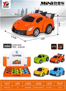 合金跑车Q版回力（仿真版）/12只装 - OBL10260444