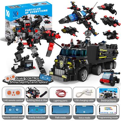 遥控多变特警车 830+ PCS - OBL10260878