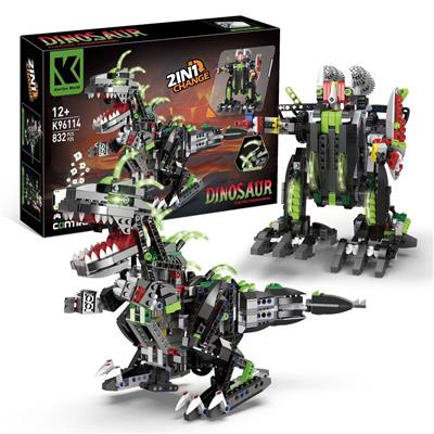 爆虐龙两变（电动版） 832 PCS - OBL10260882