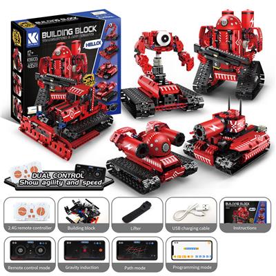 APP编程机器人特技车5合1 495+ PCS - OBL10260899