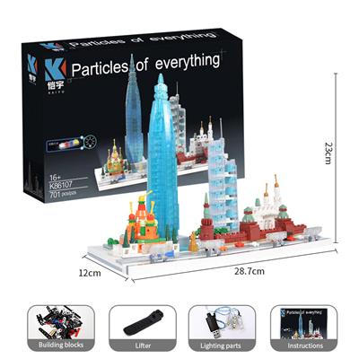 莫斯科天际线 701 PCS - OBL10260946