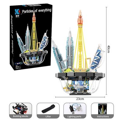 迪拜天际线（国家版） 1018 PCS - OBL10260948