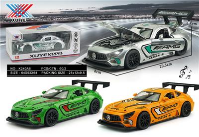 1:24合金模型 奔驰AMG涂装 4开门 回力灯光音乐（1只装） - OBL10261158