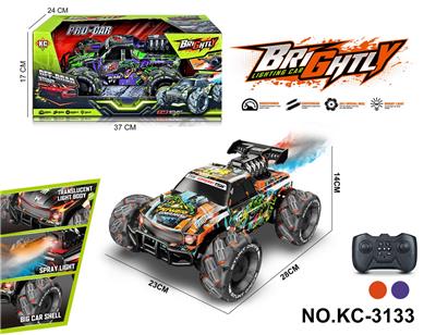 2.4G四驱横行喷雾特技车 - OBL10261335