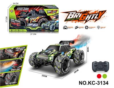 2.4G四驱横行喷雾特技车 - OBL10261336