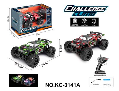 2.4G 1:18高速越野遥控车（灯光，包电） - OBL10261346