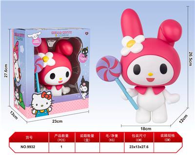 (GCC) MELODY WITH WAVE PLATE CANDY FROM THE SANRIO SERIES - OBL10270908